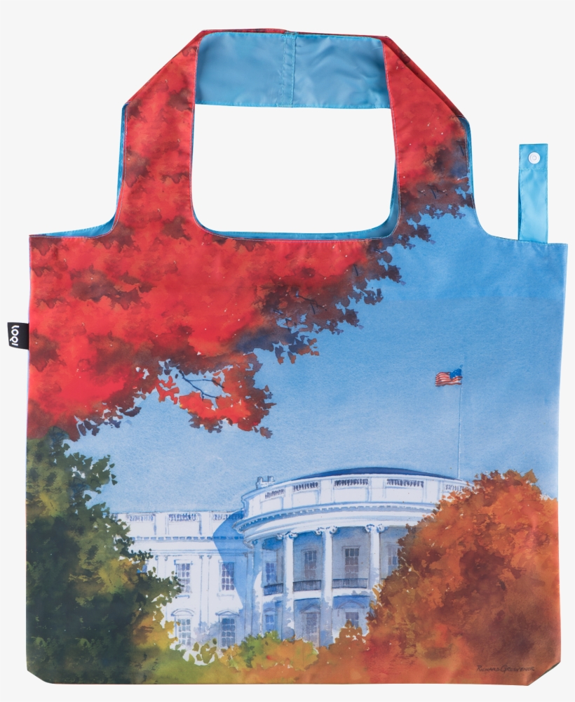 More Views - Reusable White House Tote Bag, transparent png #12308