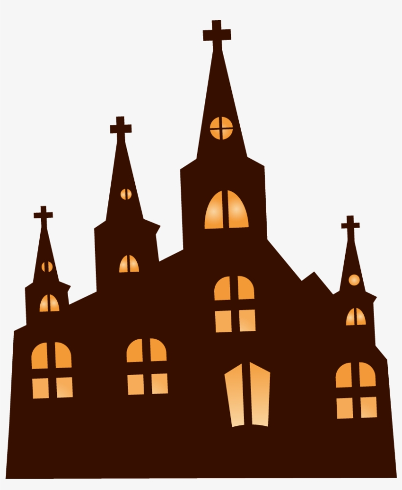 Church Clipart Haunted - Happy Halloween Banner Sign 3 X 5 Ft By Bannerbuzz, transparent png #12515