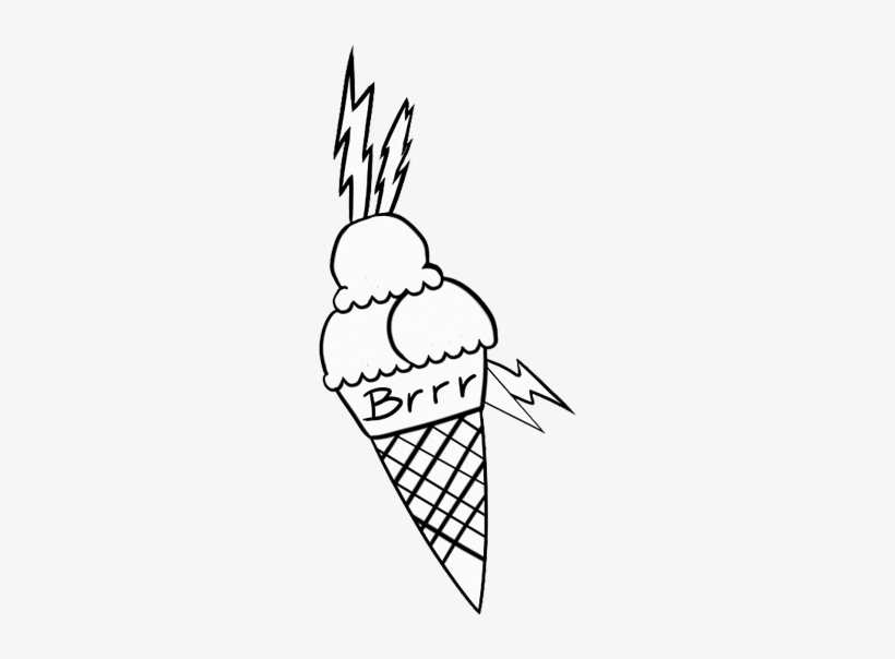 Gucci Mane Ice Cream Png - Drawing - Free Transparent PNG Download - PNGkey