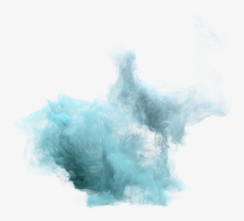 Teal Smoke Png Vector Freeuse - Teal Smoke Transparent, transparent png #12824