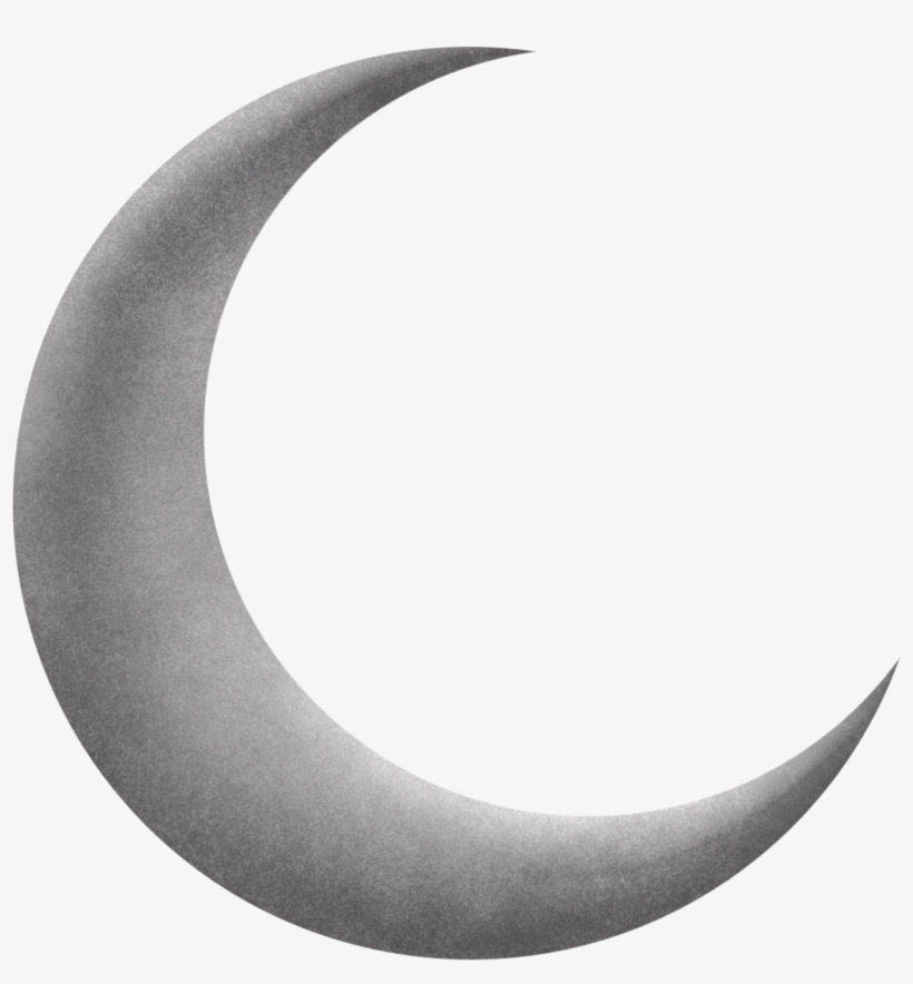 Create Background Photoshop Moon - Crescent Moon White Background, transparent png #12960