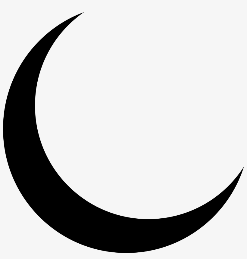 Crescent Moon Png - Moon Svg, transparent png #13377