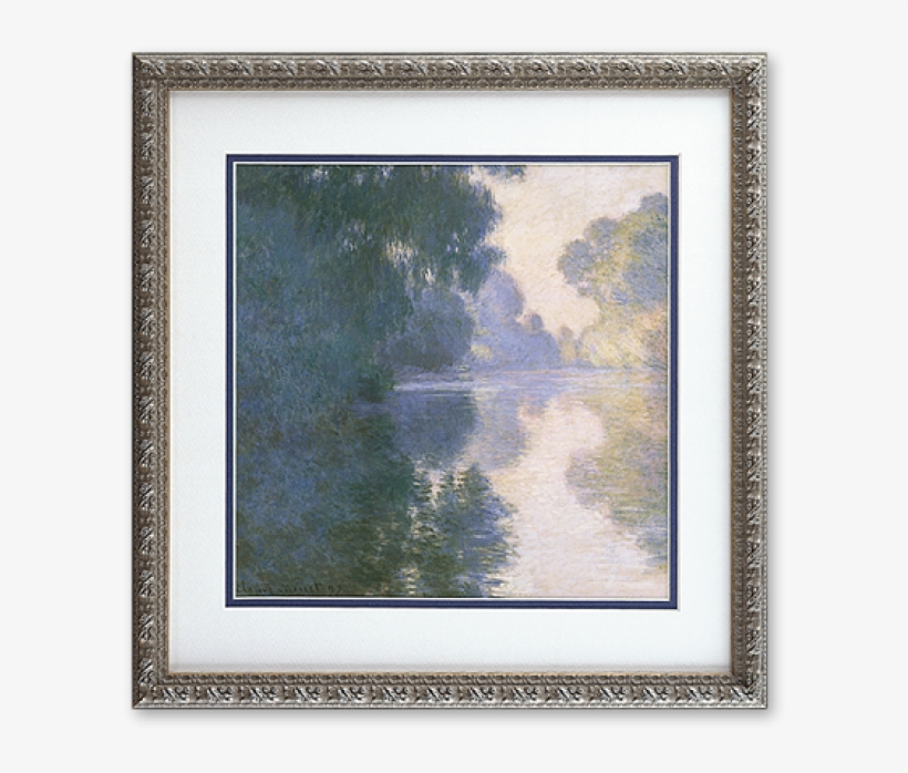 Morning On The Seine, Good Weather - Picture Frame, transparent png #13510