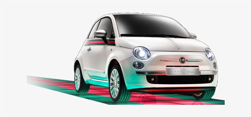 Hit The Road In True Italian Style - Fiat 500 Gucci Png, transparent png #13612