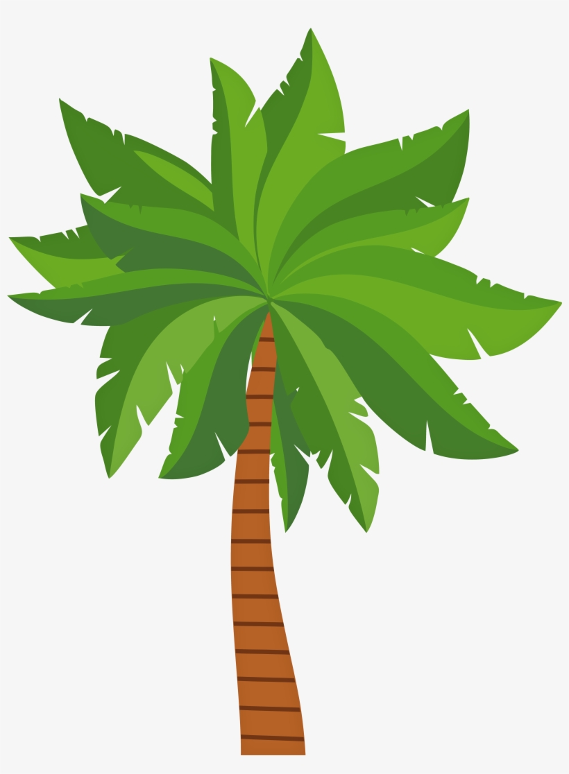 Palm Tree Png Clip Art Image, transparent png #13629