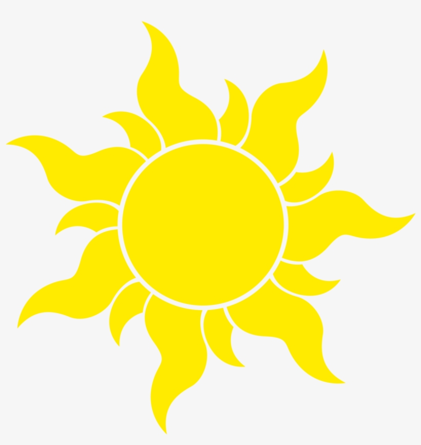 Symbols - Tangled Sun Symbol, transparent png #13906