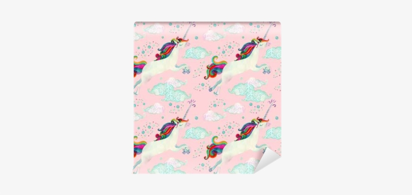 Watercolor Fairy Tale Seamless Pattern With Flying - Fairy Tale, transparent png #13977