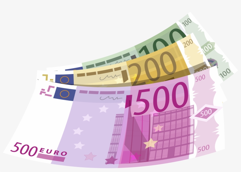 Banknotes Euro Png Clipart - Euro Png, transparent png #13978