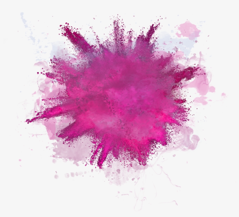 Magic Smoke - Pink Colour Burst Png, transparent png #14045