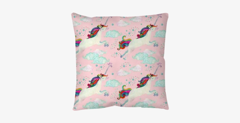 Watercolor Fairy Tale Seamless Pattern With Flying - Watercolor Painting, transparent png #14146