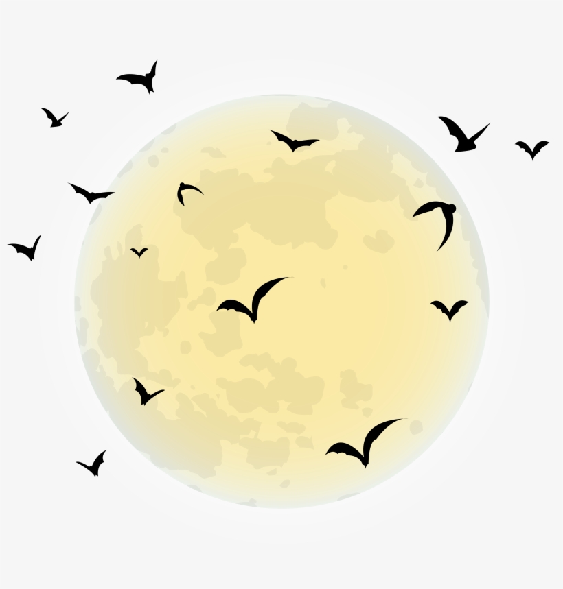 Halloween Moon Png Clip Art Image, transparent png #14164