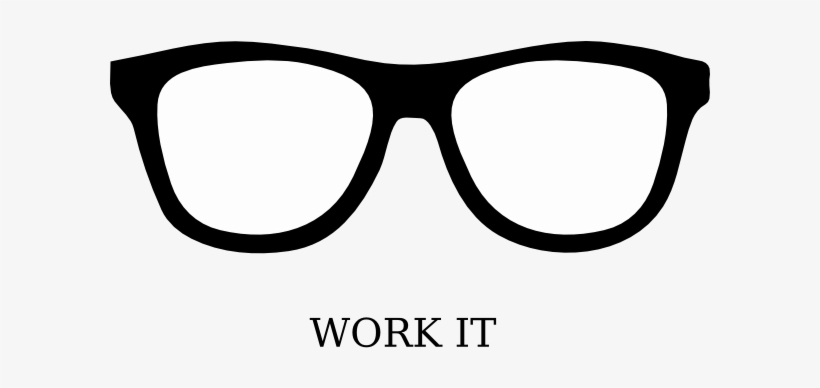 Geek Glasses Vector - Nerd Glasses Clip Art, transparent png #14370