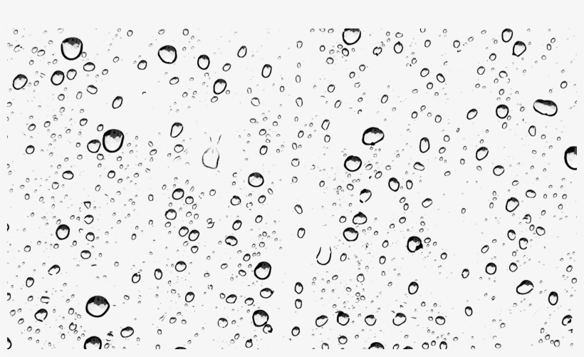 Raindrops Png Transparent Images - Rain Drops Png Hd, transparent png #14397