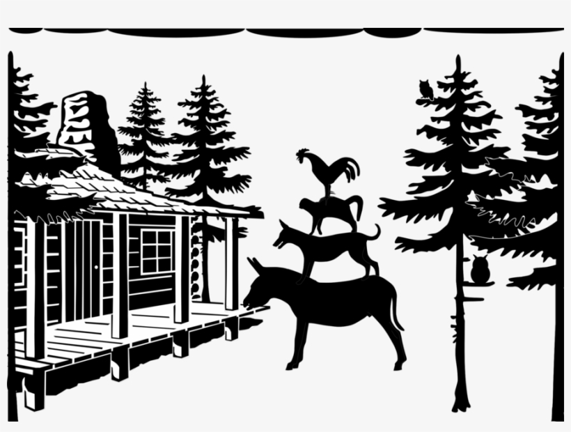 Related Images - 4 Musicians Of Bremen Vector, transparent png #14416