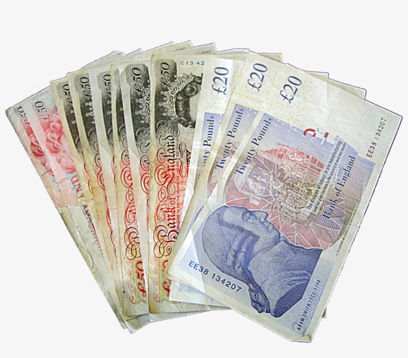 Currency Notes In Png - Pound Notes Png, transparent png #14560