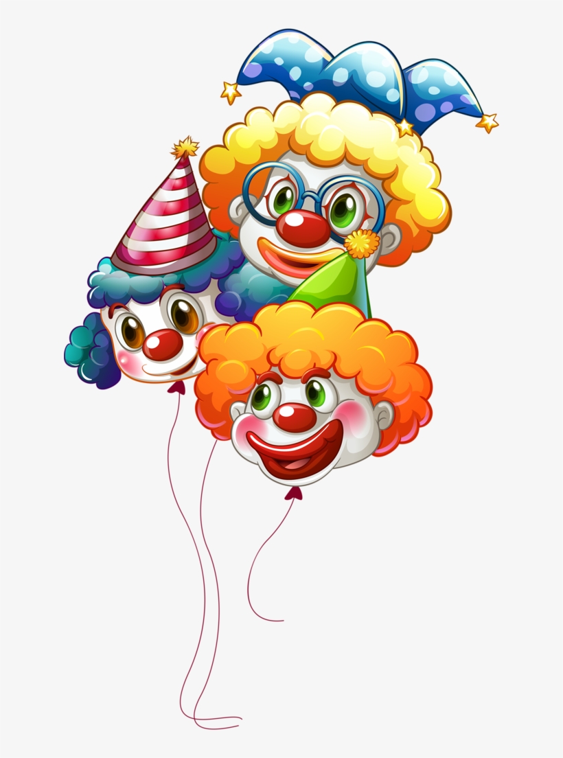 Clipart Balloon Watercolour - Livre De Coloriage Clowns 1, transparent png #14720