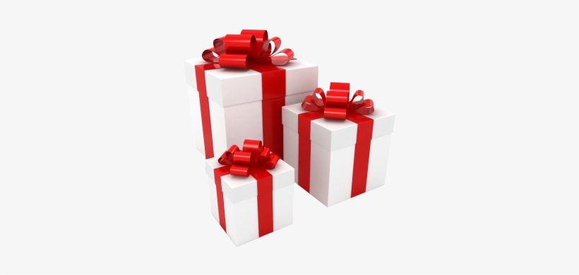 3 Christmas Gifts Png, transparent png #14908