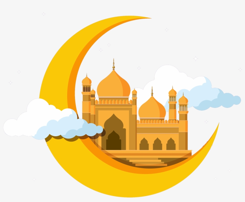 Ramadan Moon Png Image Free Vector - Ramadan Vector Png, transparent png #15123