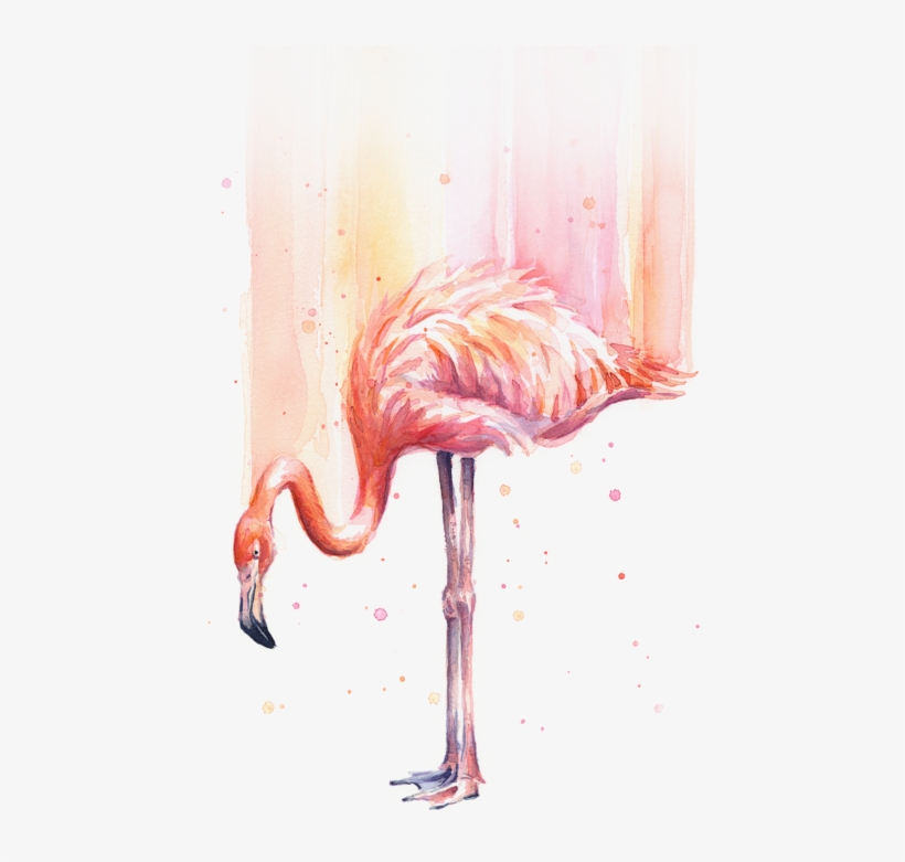 Click And Drag To Re-position The Image, If Desired - Art Flamingo, transparent png #15221