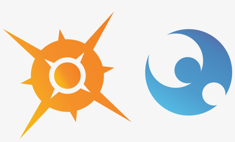 Pokemon Sun And Moon Pokemon Sun Logo Free Transparent Png Download Pngkey