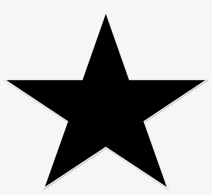 A Black Star - Black Star Png - Free Transparent PNG Download - PNGkey