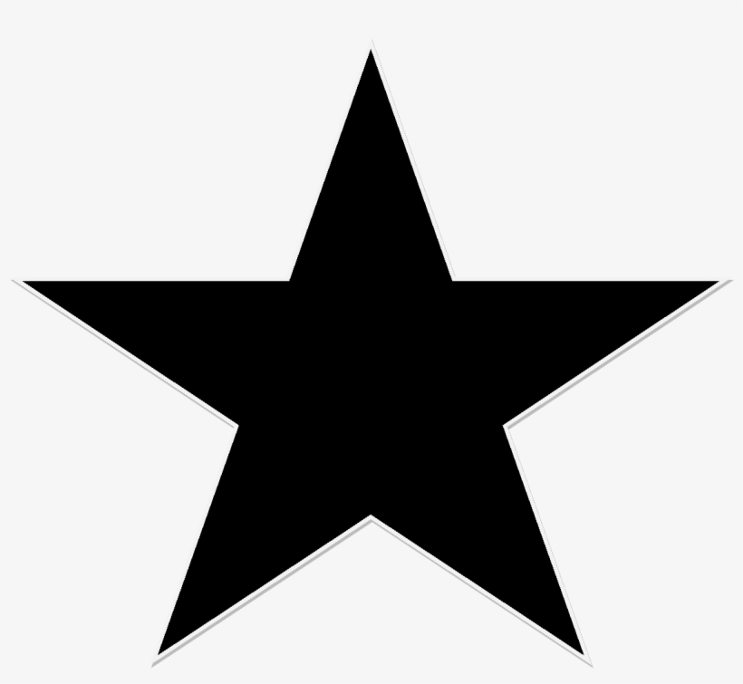 A Black Star - Black Star Png, transparent png #15308