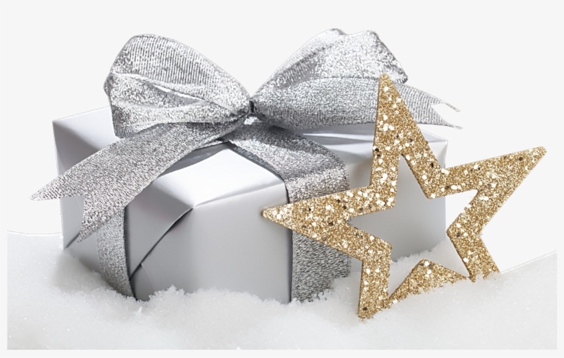 Christmas Present And Star - Happy New Year 2075, transparent png #15433