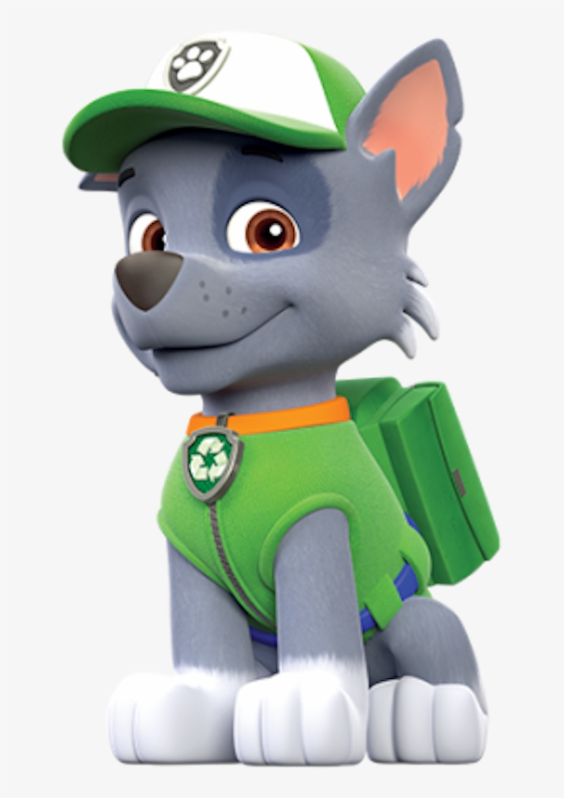 Paw Patrol Rocky, Paw Patrol Stickers, Paw Patrol Coloring - Rocky Paw Patrol Png, transparent png #15495