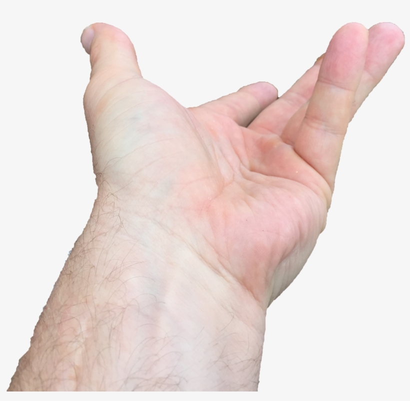 Left Hand - Sign Language, transparent png #15523