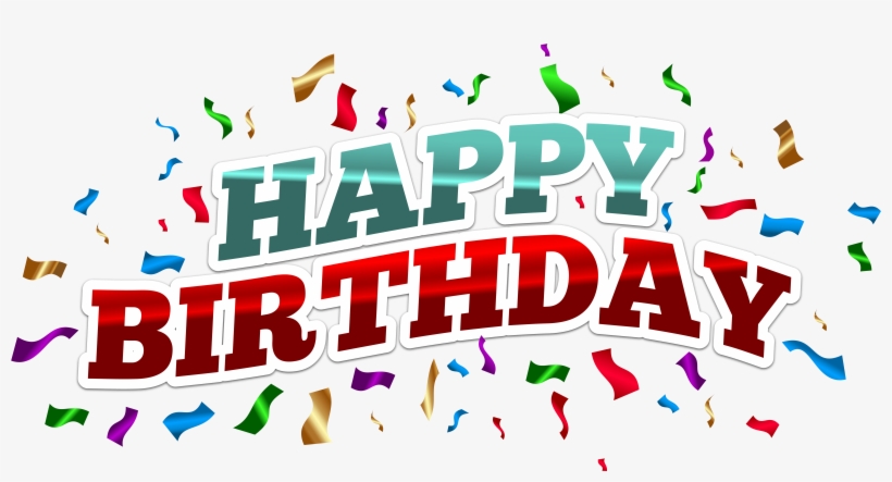 Happy Birthday Png, transparent png #15682