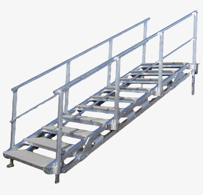 10 Step Articulating Stair - Articulating Stairs, transparent png #15805
