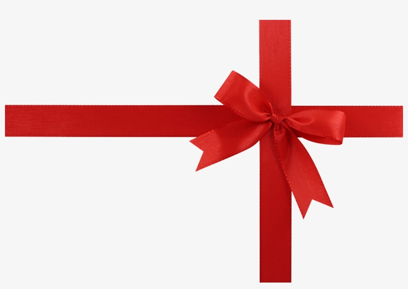 Red Gift Ribbon Png Image - Red Bow, transparent png #15884
