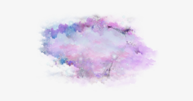 Purple Clouds Png - Galaxy Watercolor Transparent, transparent png #16020