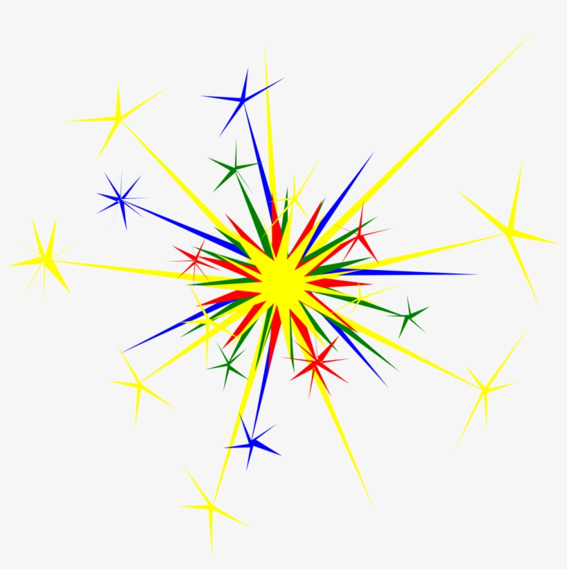 This Free Icons Png Design Of Multicolored Sparkle, transparent png #16048