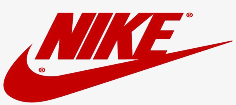 Nike Air Logo Red, transparent png #16520
