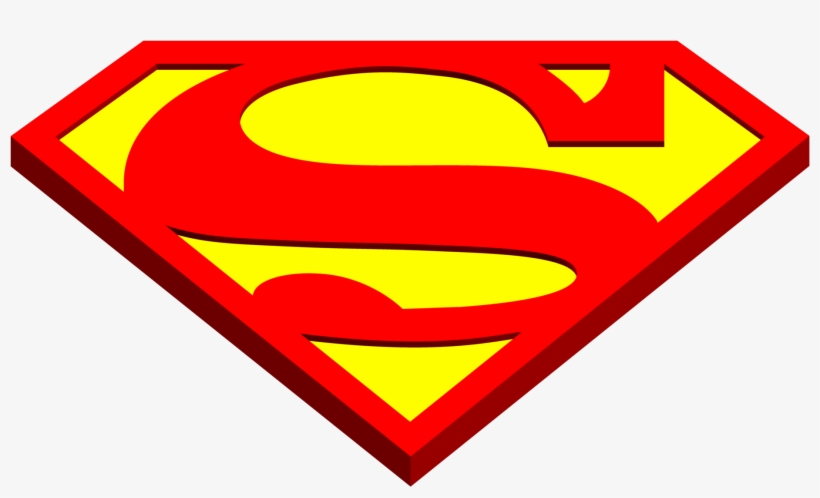 Superman Logo Png Cartoon Jpg Library Download - Logo Superman, transparent png #16561