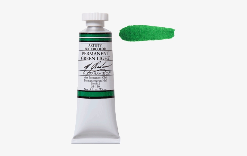 Watercolor Permanent Green Ligh130 - M Graham Cobalt Teal, transparent png #16783