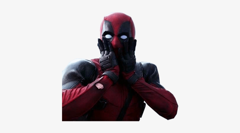 Deadpool Surprised - Deadpool Transparent, transparent png #16870