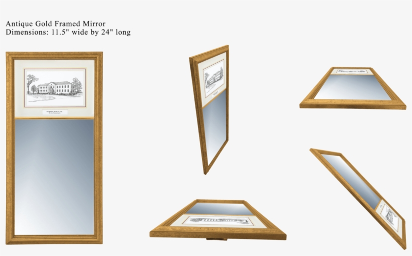 American University ~ Antique - Appalachian State University Mirror, transparent png #16909