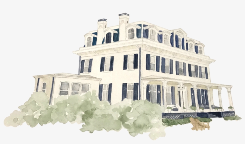 Southwood Watercolor - House, transparent png #17086