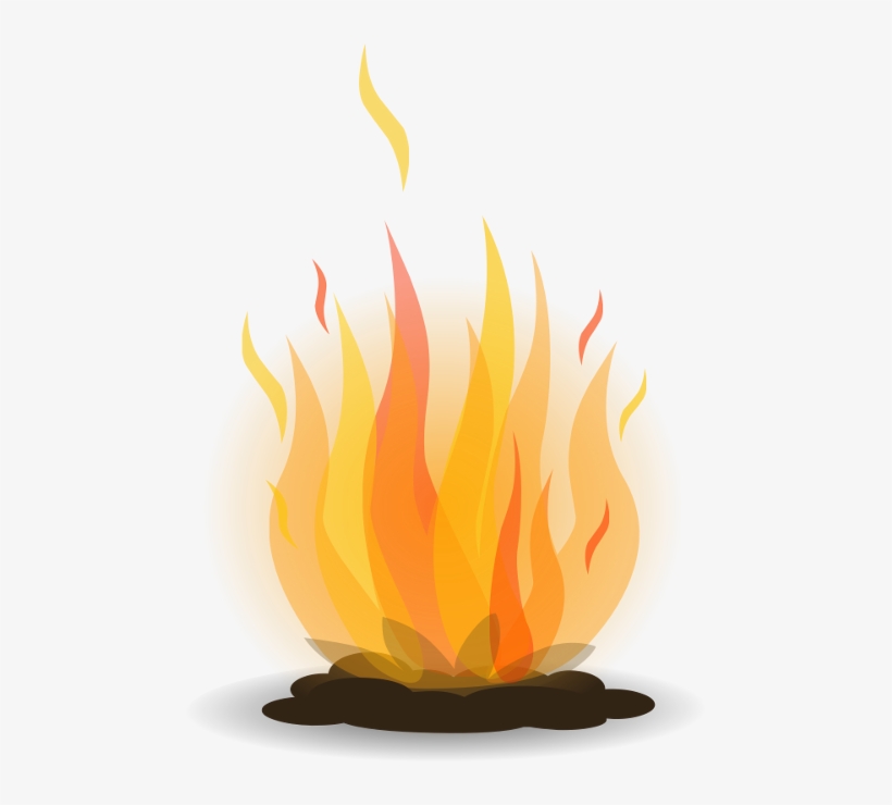 The Newest Bonfire Stickers On Picsart - Bonfire Png, transparent png #17259