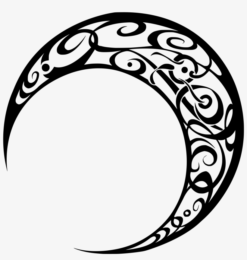 This Free Icons Png Design Of Tribal Moon, transparent png #17675