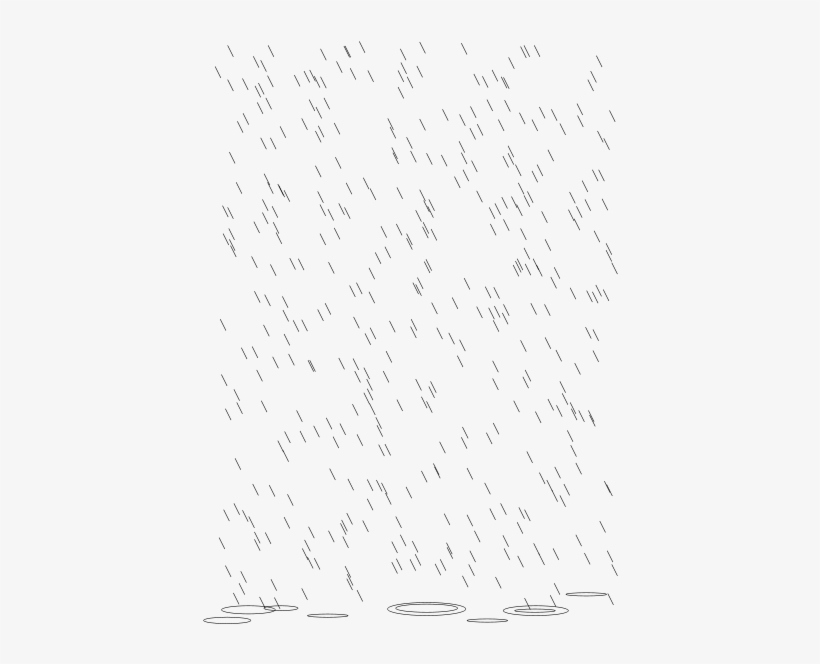 Rain With Puddle Clipart Png, transparent png #17805
