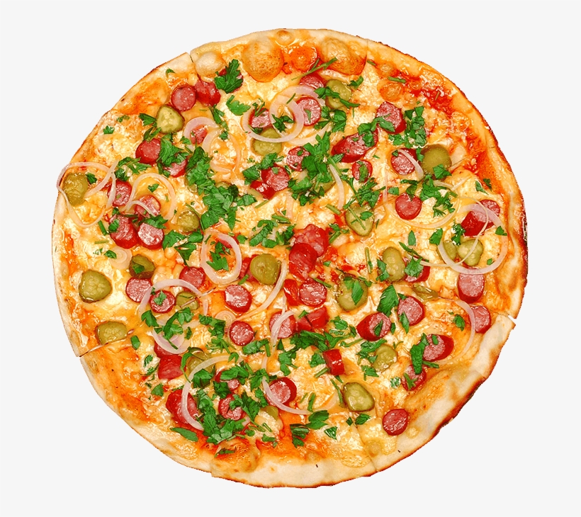 Free Icons Png - Pizza Mit Käse Und Wurst Und Speck, transparent png #18611