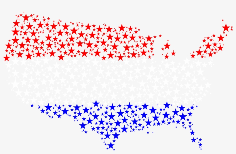This Free Icons Png Design Of United States Map Flag, transparent png #18628