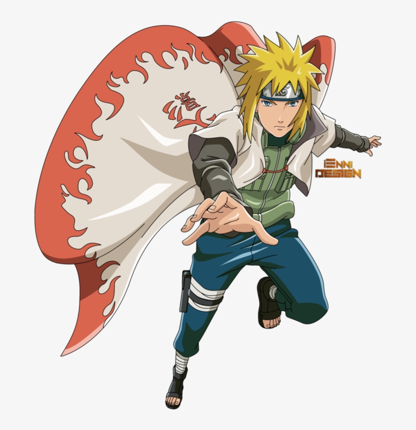 Naruto Hokage, naruto Render, hokage, Minato, minato Namikaze