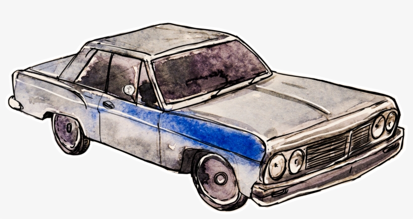 Watercolor Cars Example Image Watercolor Painting Free Transparent Png Download Pngkey