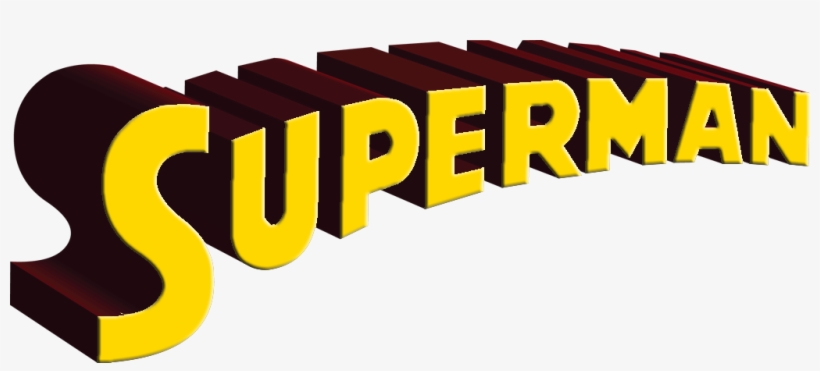 Superman Logo Png Pic - Superman Letras Png, transparent png #19307