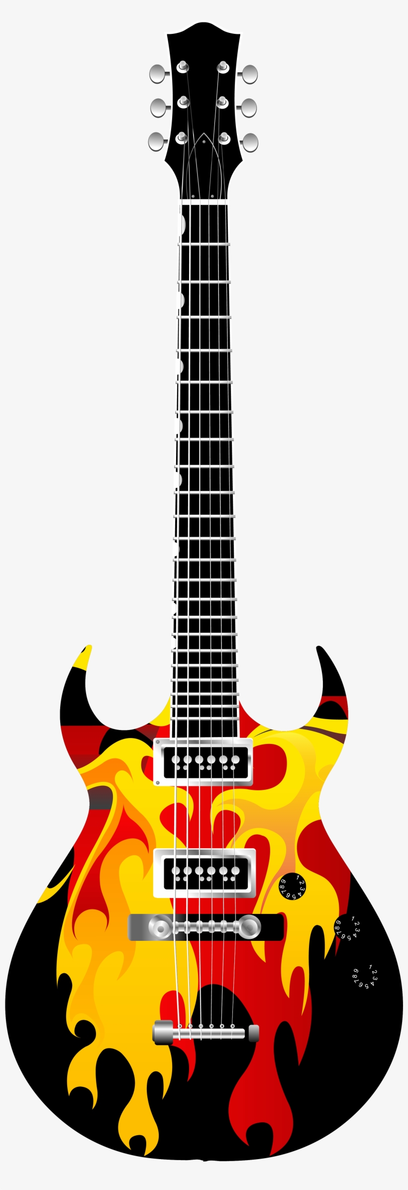 Electric Guitar Png - Electric Guitar Clipart Png, transparent png #19405