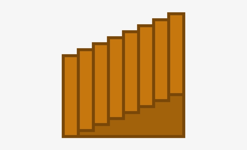 Stairs - Pixel Art, transparent png #19444